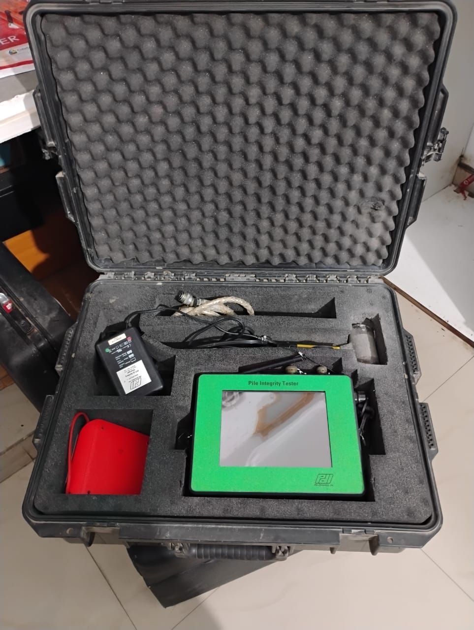 Pile Integrity testing aapratus_1